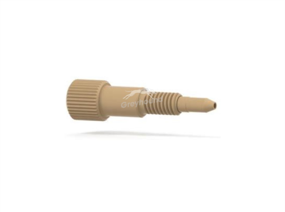 Picture of One-Piece Fingertight Fitting Male Nut Valco Natural Coned, for 1/32" OD Tubing